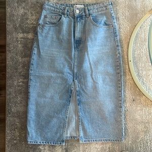 ZARA Denim skirt